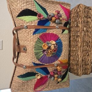 Colorful Woven Women's Bag